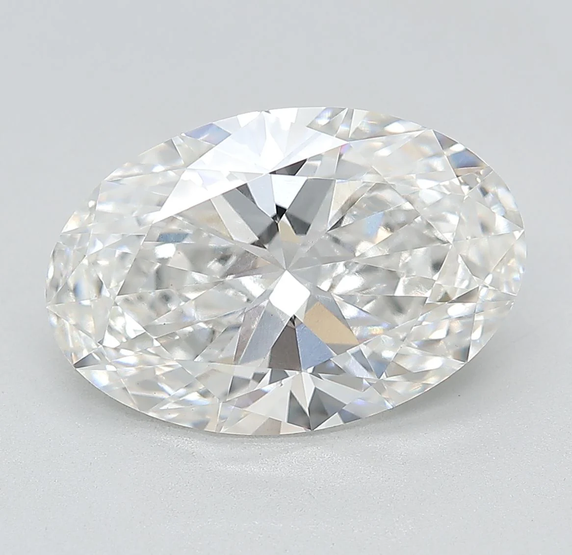 5.03 ct. F/VS1 Oval Lab Grown Diamond