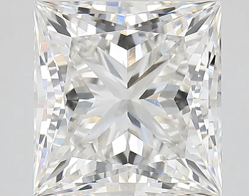 5.03 ct. F/VS1 Princess Lab Grown Diamond