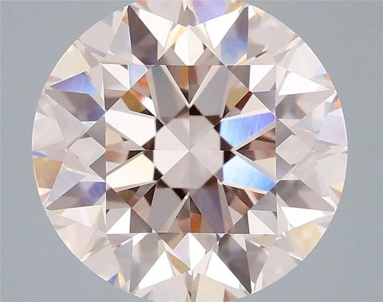 5.03 ct. Fancy Intense Pink/VS1 Round Lab Grown Diamond