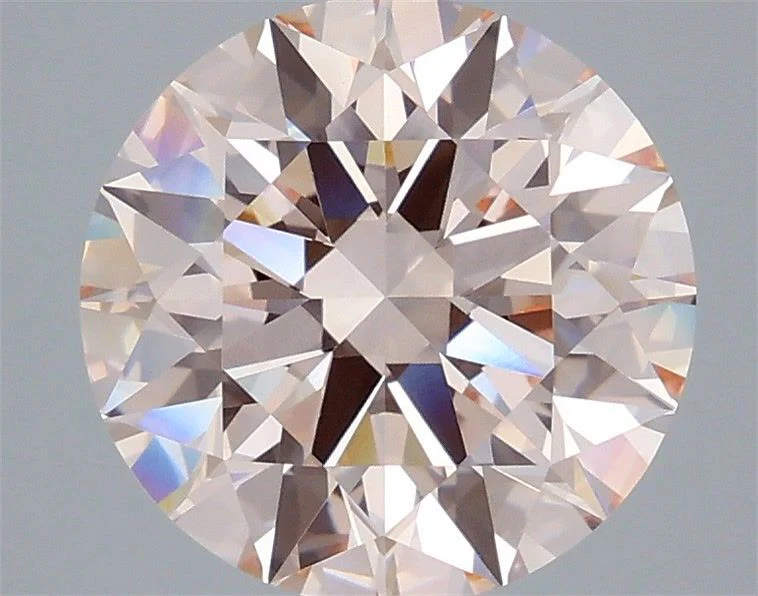 5.03 ct. Fancy Intense Pink/VVS2 Round Lab Grown Diamond