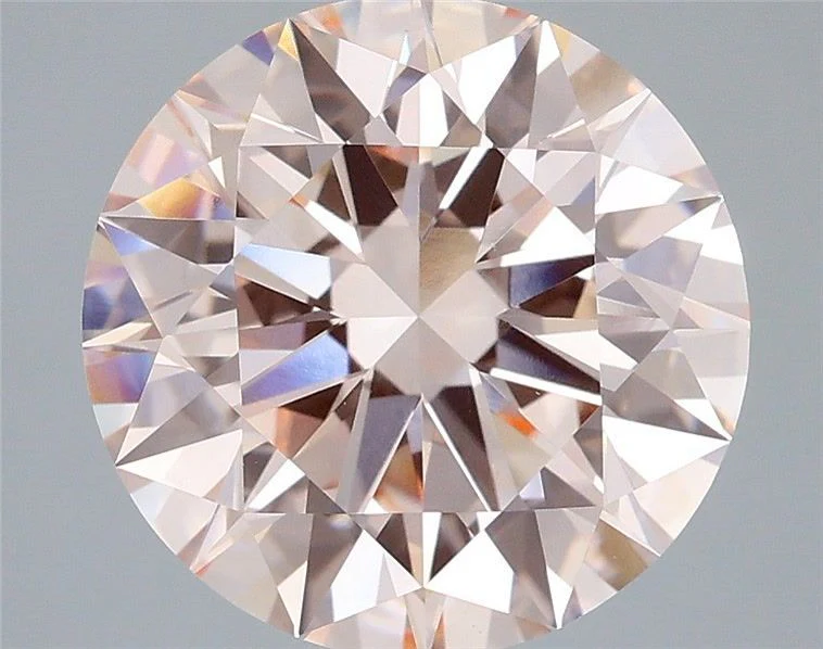 5.03 ct. Fancy Intense Pink/VVS2 Round Lab Grown Diamond