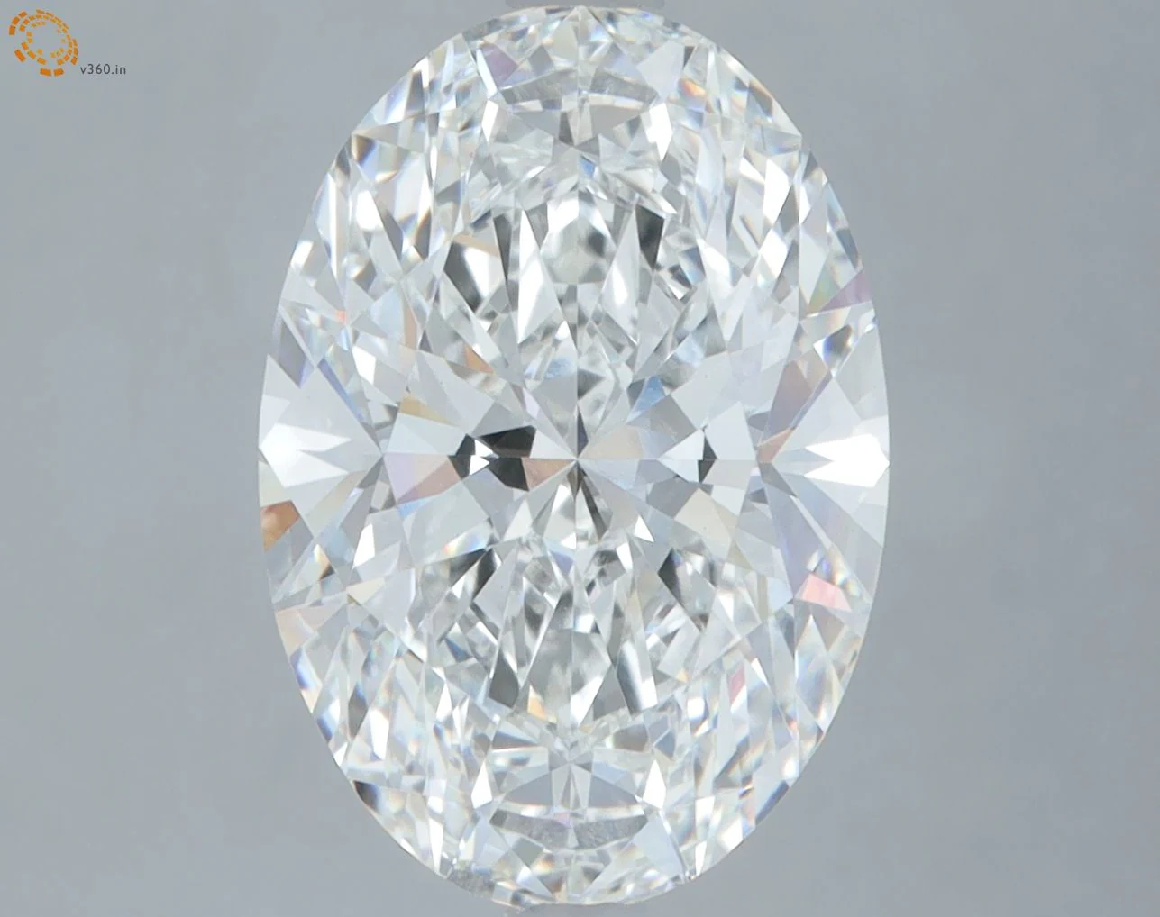 5.04 ct. E/VVS2 Oval Lab Grown Diamond