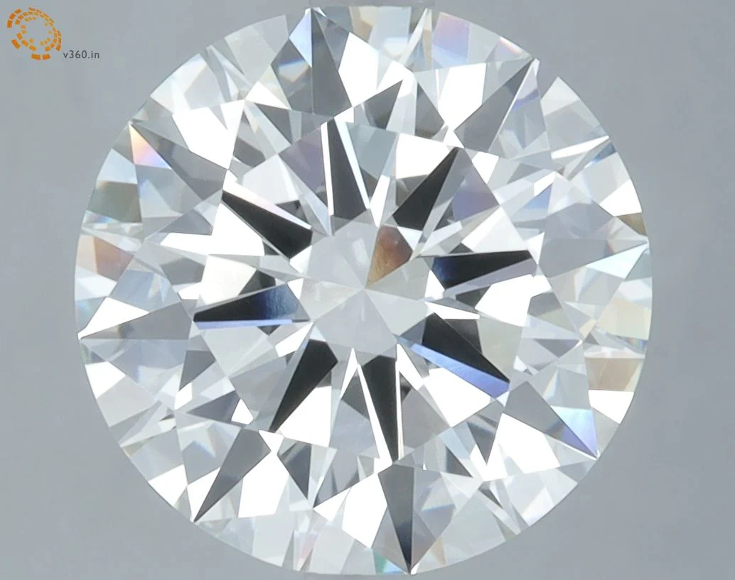 5.04 ct. F/VVS2 Round Lab Grown Diamond