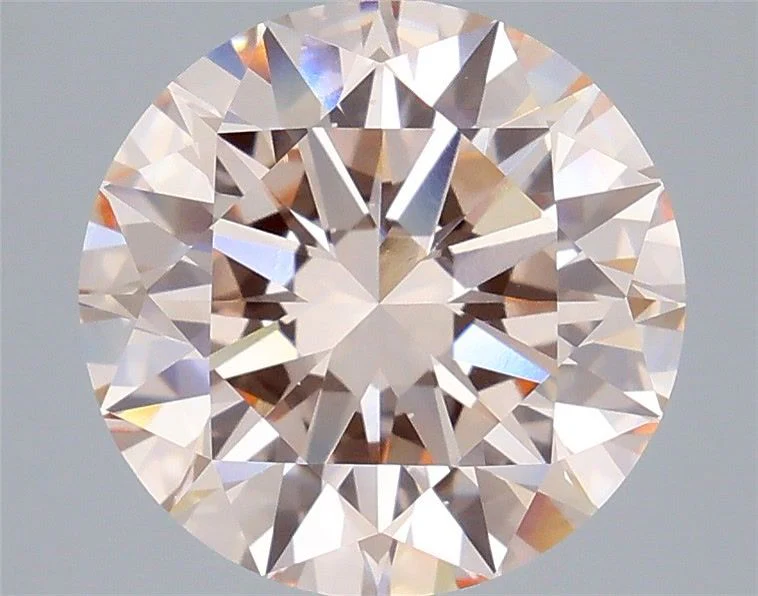 5.05 ct. Fancy Intense Pink/VS1 Round Lab Grown Diamond