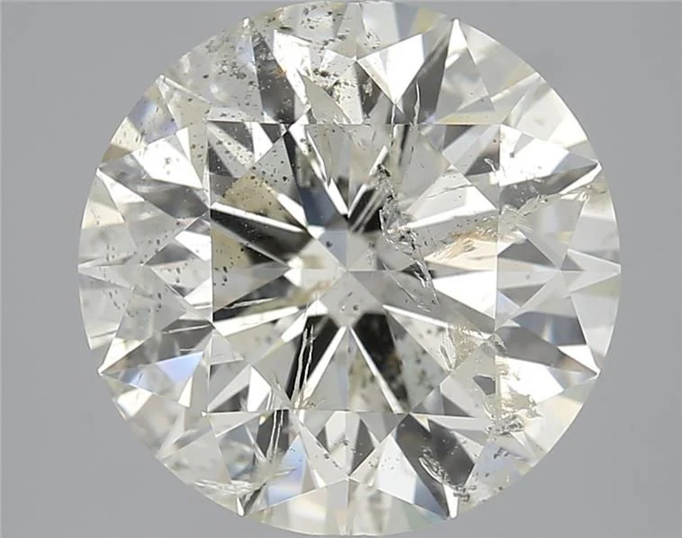 5.05 ct. K/I1 Round Diamond