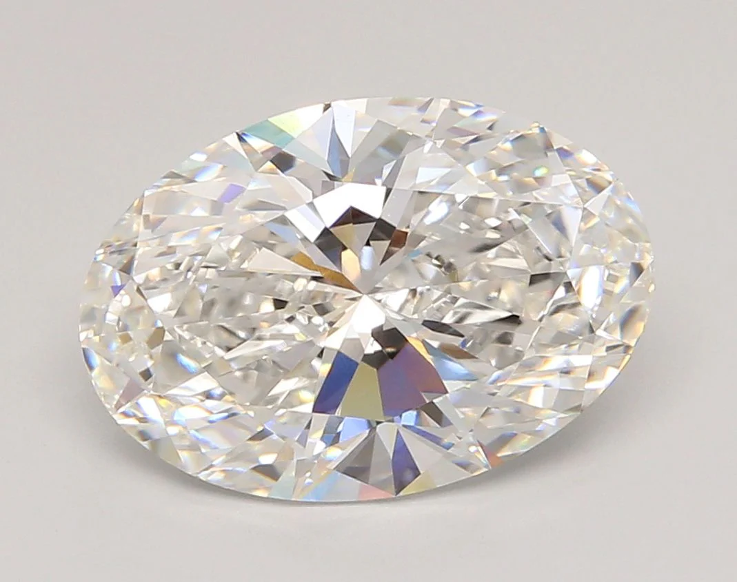 5.06 ct. F/VVS1 Oval Lab Grown Diamond
