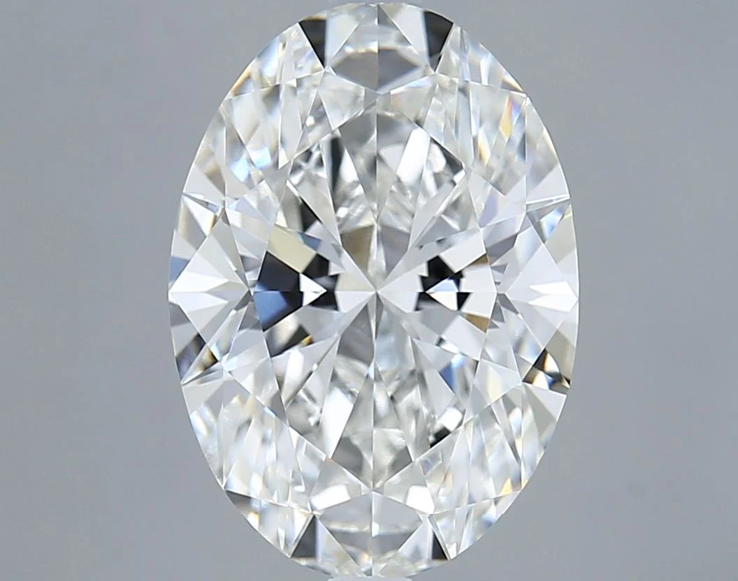 5.06 ct. F/VVS2 Oval Lab Grown Diamond