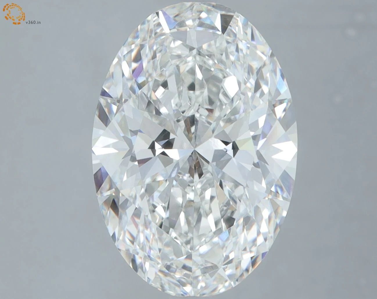 5.07 ct. F/VVS2 Oval Lab Grown Diamond