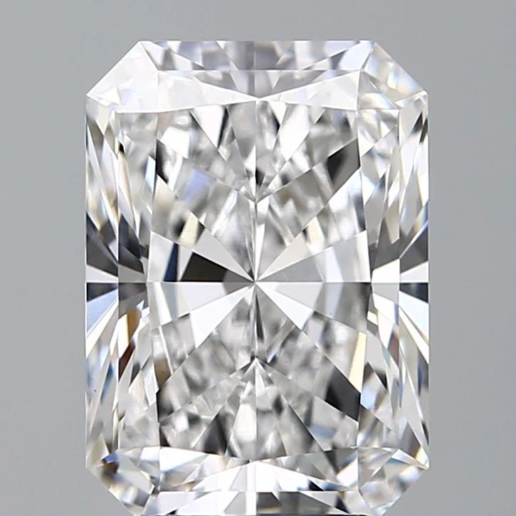 5.08 ct. D/VVS2 Radiant Lab Grown Diamond