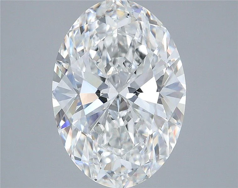 5.08 ct. E/VS1 Oval Lab Grown Diamond