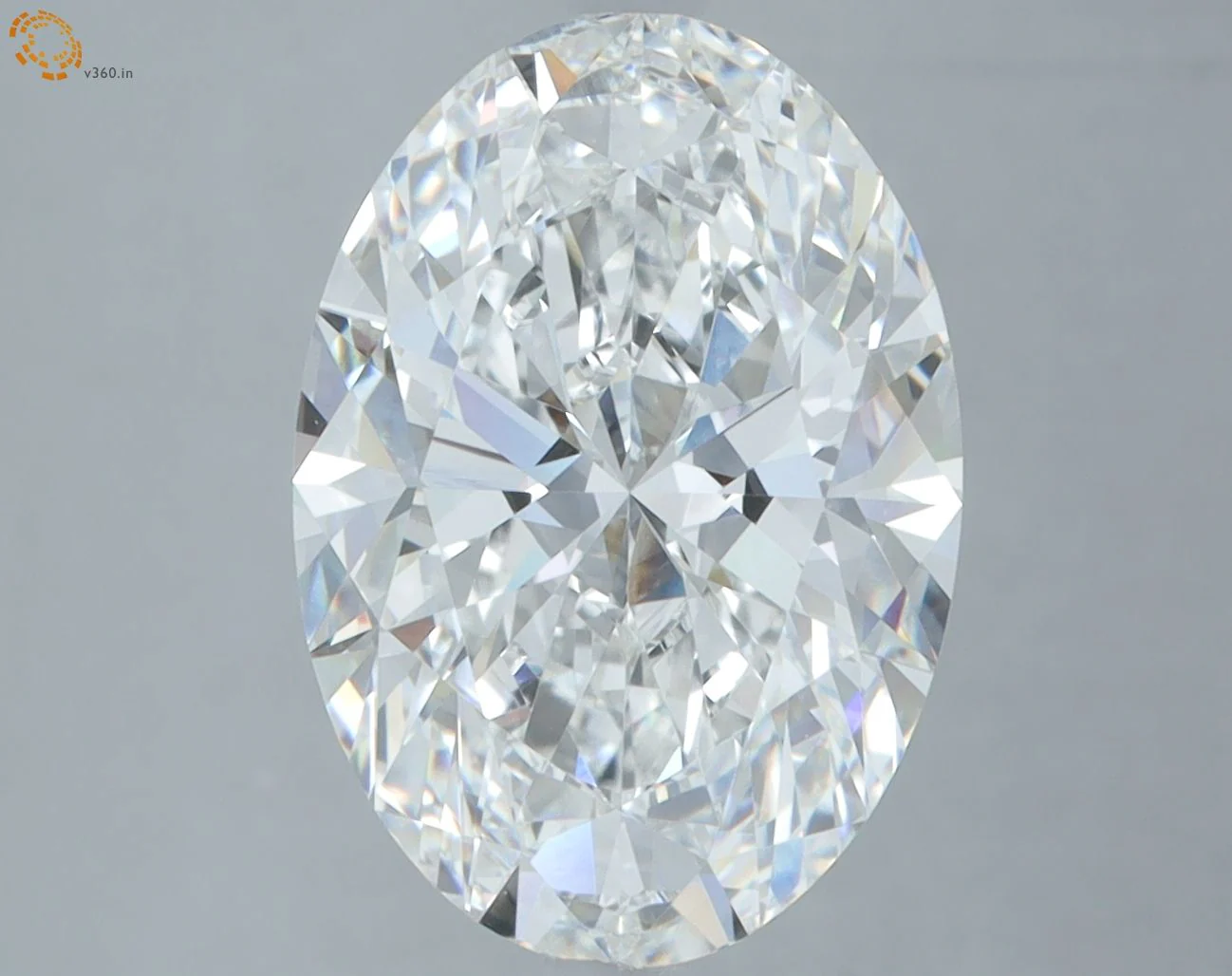 5.08 ct. E/VVS2 Oval Lab Grown Diamond