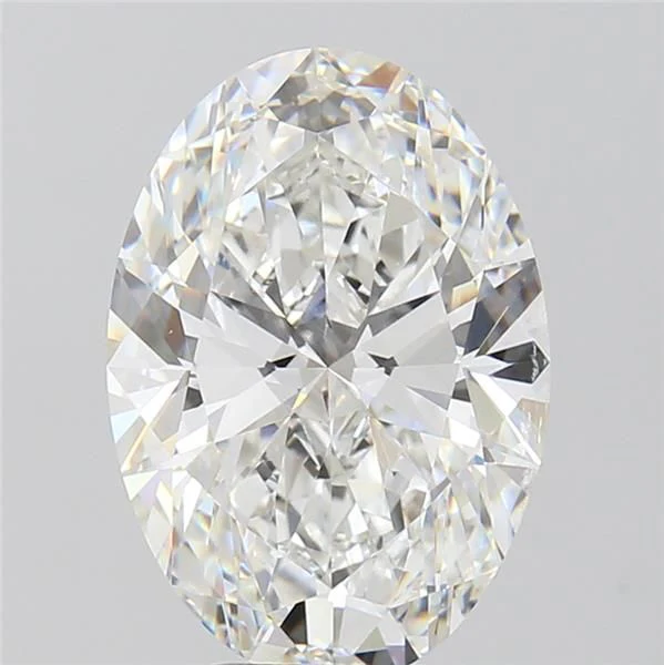 5.08 ct. F/VVS2 Oval Lab Grown Diamond