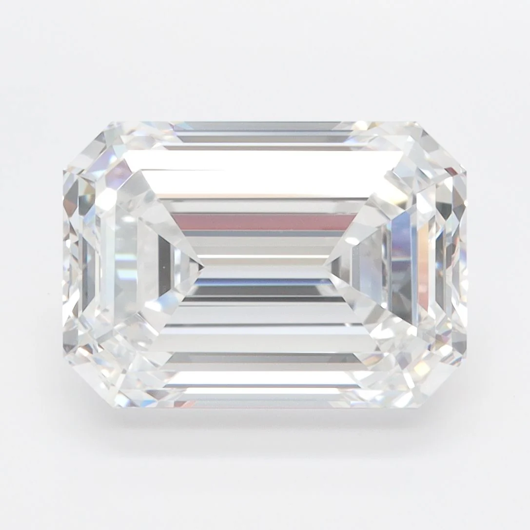 5.09 ct. D/FL Emerald Lab Grown Diamond