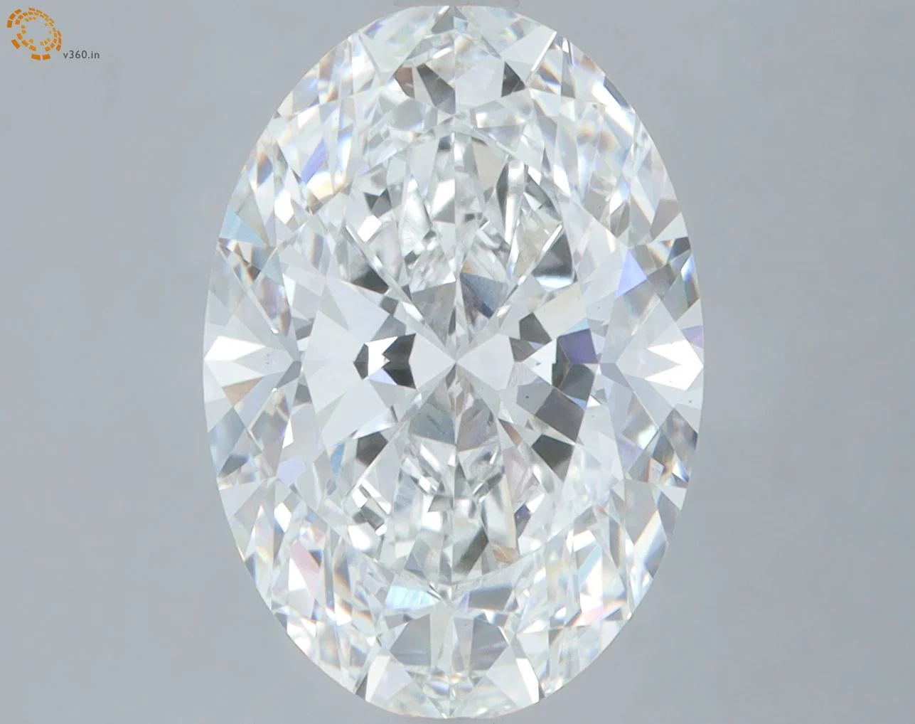 5.10 ct. E/VS1 Oval Lab Grown Diamond