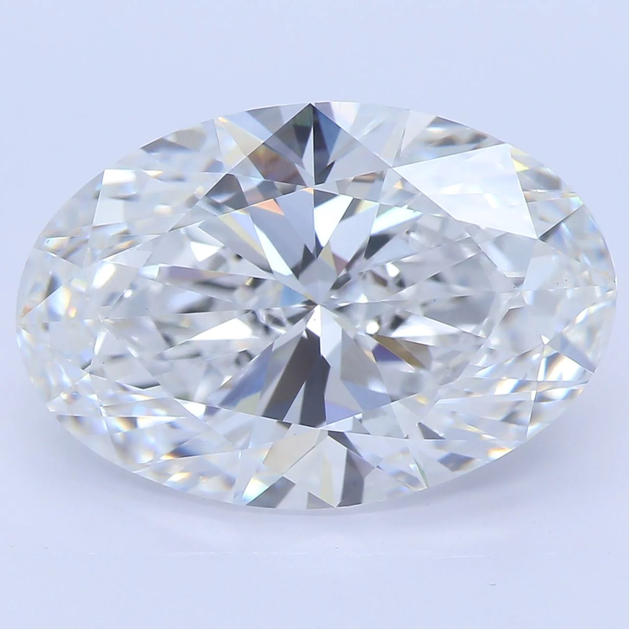 5.10 ct. E/VS1 Oval Lab Grown Diamond