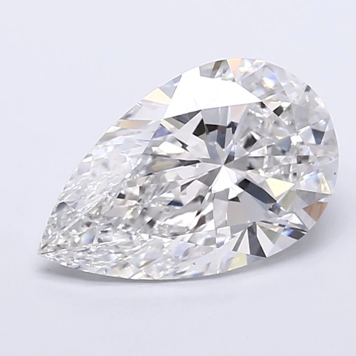 5.13 ct. E/VS1 Pear Lab Grown Diamond