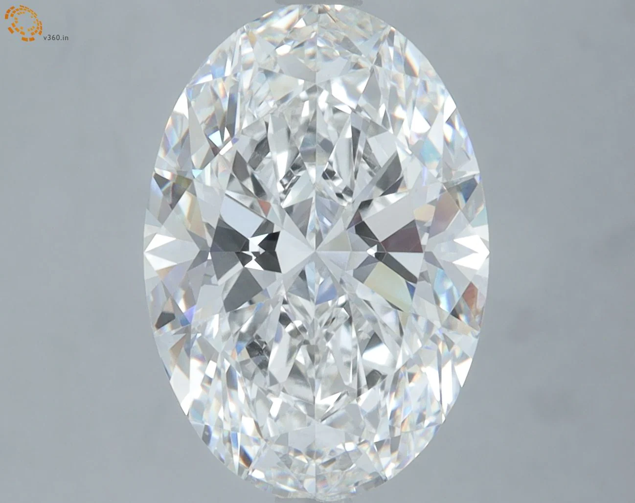 5.21 ct. E/VVS2 Oval Lab Grown Diamond