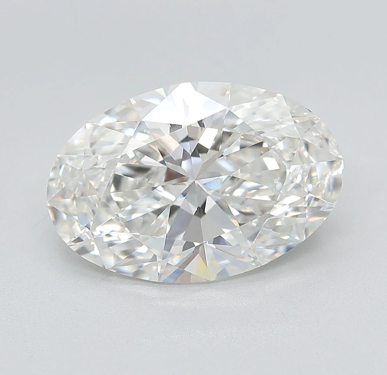 5.35 ct. F/VVS2 Oval Lab Grown Diamond