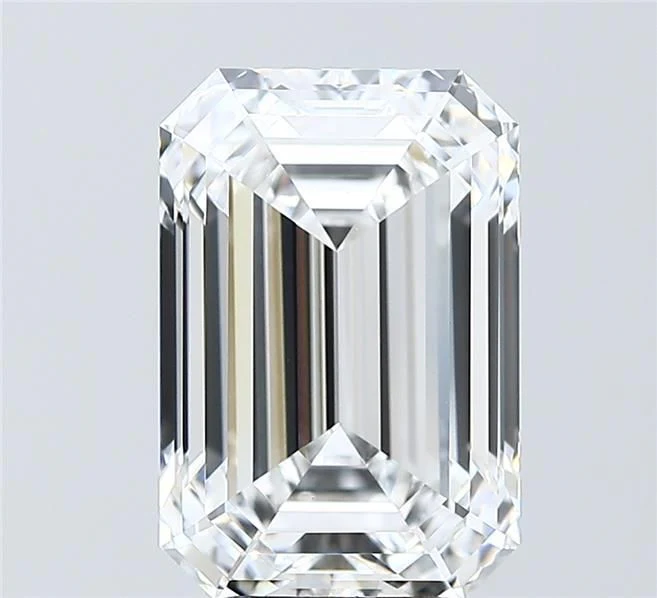 5.54 ct. D/VVS2 Emerald Lab Grown Diamond - Image 2