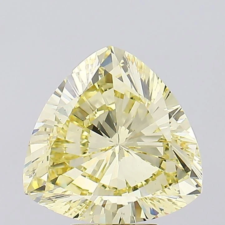 5.72 ct. Fancy Intense Yellow/VS1 Trilliant Lab Grown Diamond