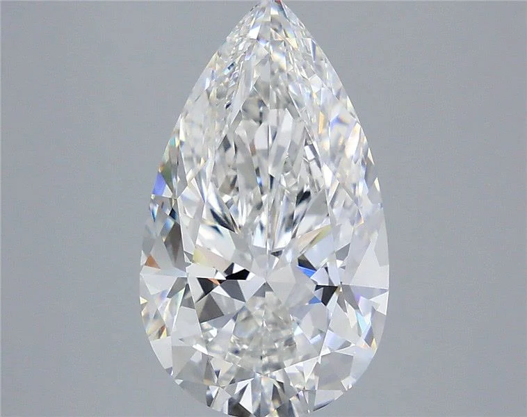 5.80 ct. E/VVS2 Pear Lab Grown Diamond