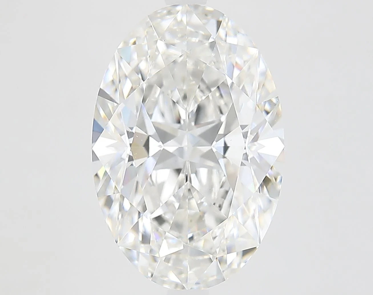 5.85 ct. F/VS1 Oval Lab Grown Diamond