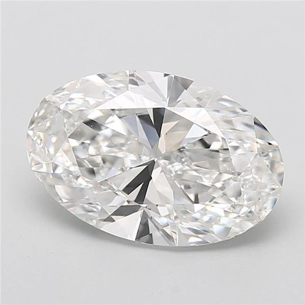6.01 ct. E/VS1 Oval Lab Grown Diamond