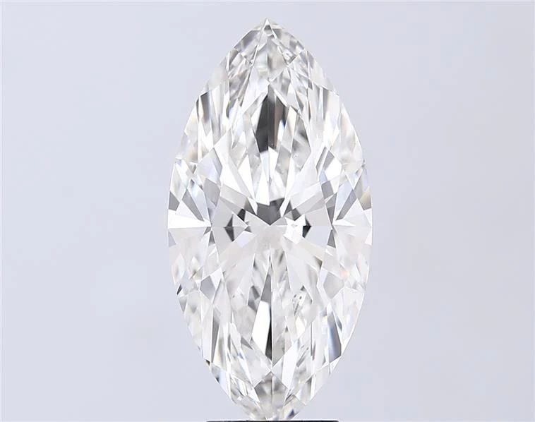 6.02 ct. F/VVS2 Marquise Lab Grown Diamond