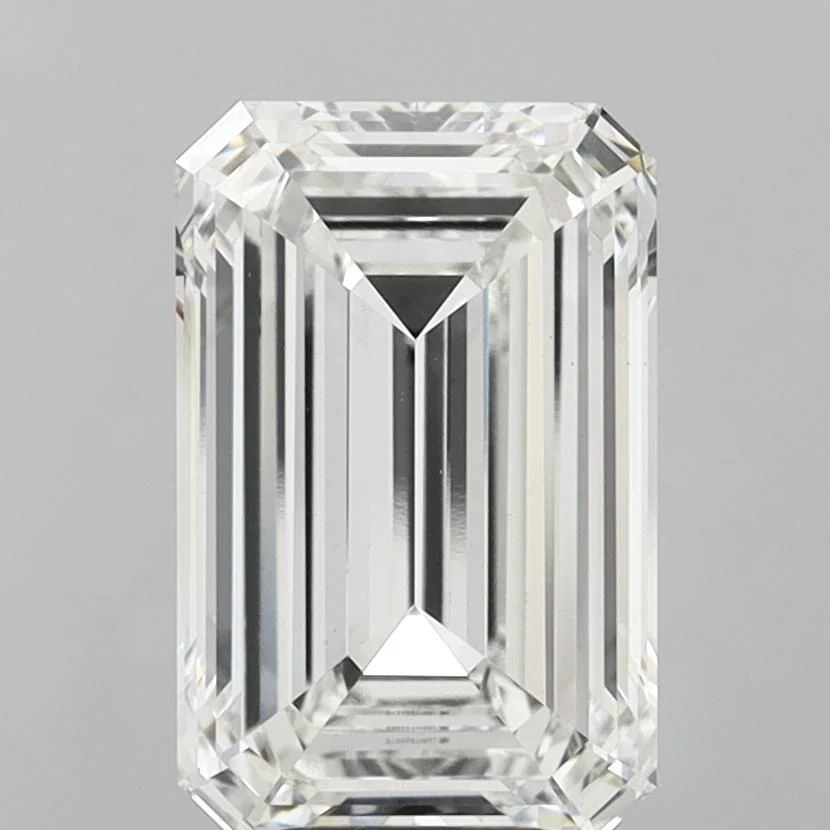 6.04 ct. F/VS1 Emerald Lab Grown Diamond