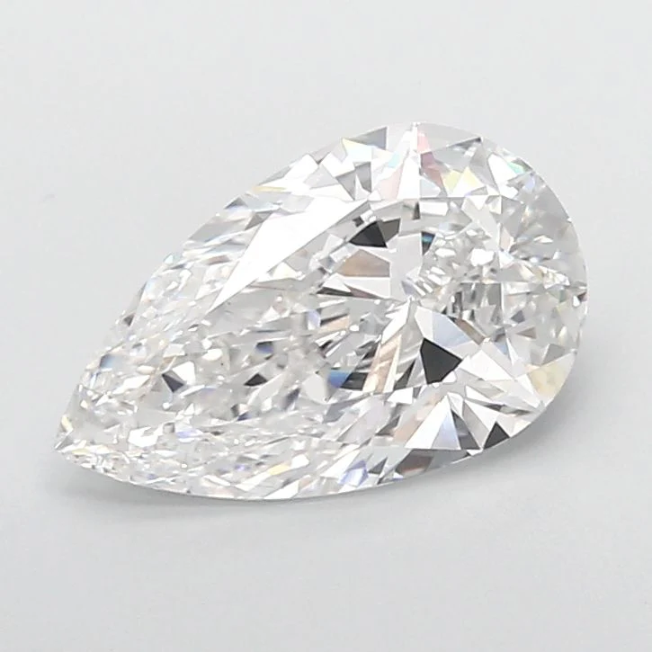 6.06 ct. E/VVS2 Pear Lab Grown Diamond