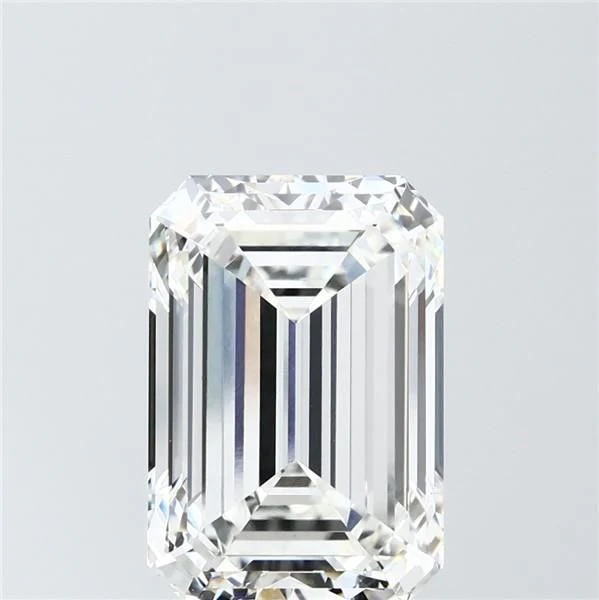6.06 ct. F/VVS2 Emerald Lab Grown Diamond - Image 2