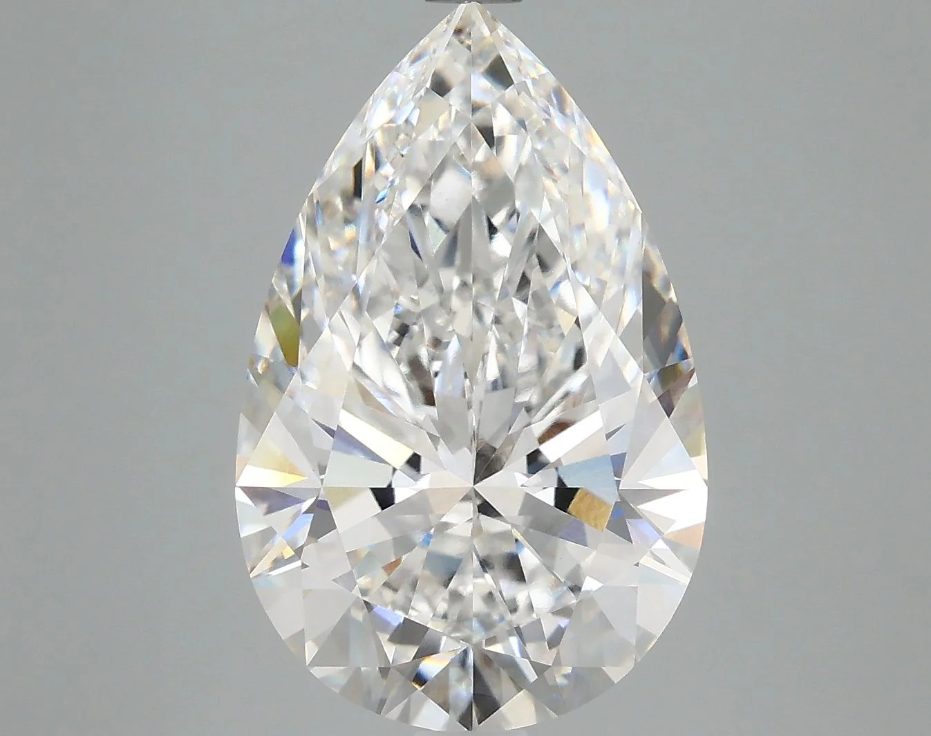 6.08 ct. E/VVS2 Pear Lab Grown Diamond