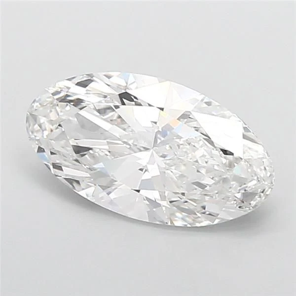 6.08 ct. F/VS1 Oval Lab Grown Diamond