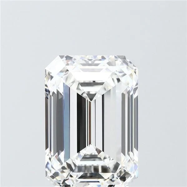 6.08 ct. F/VVS2 Emerald Lab Grown Diamond - Image 2