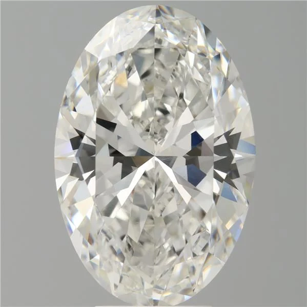 6.08 ct. F/VVS2 Oval Lab Grown Diamond