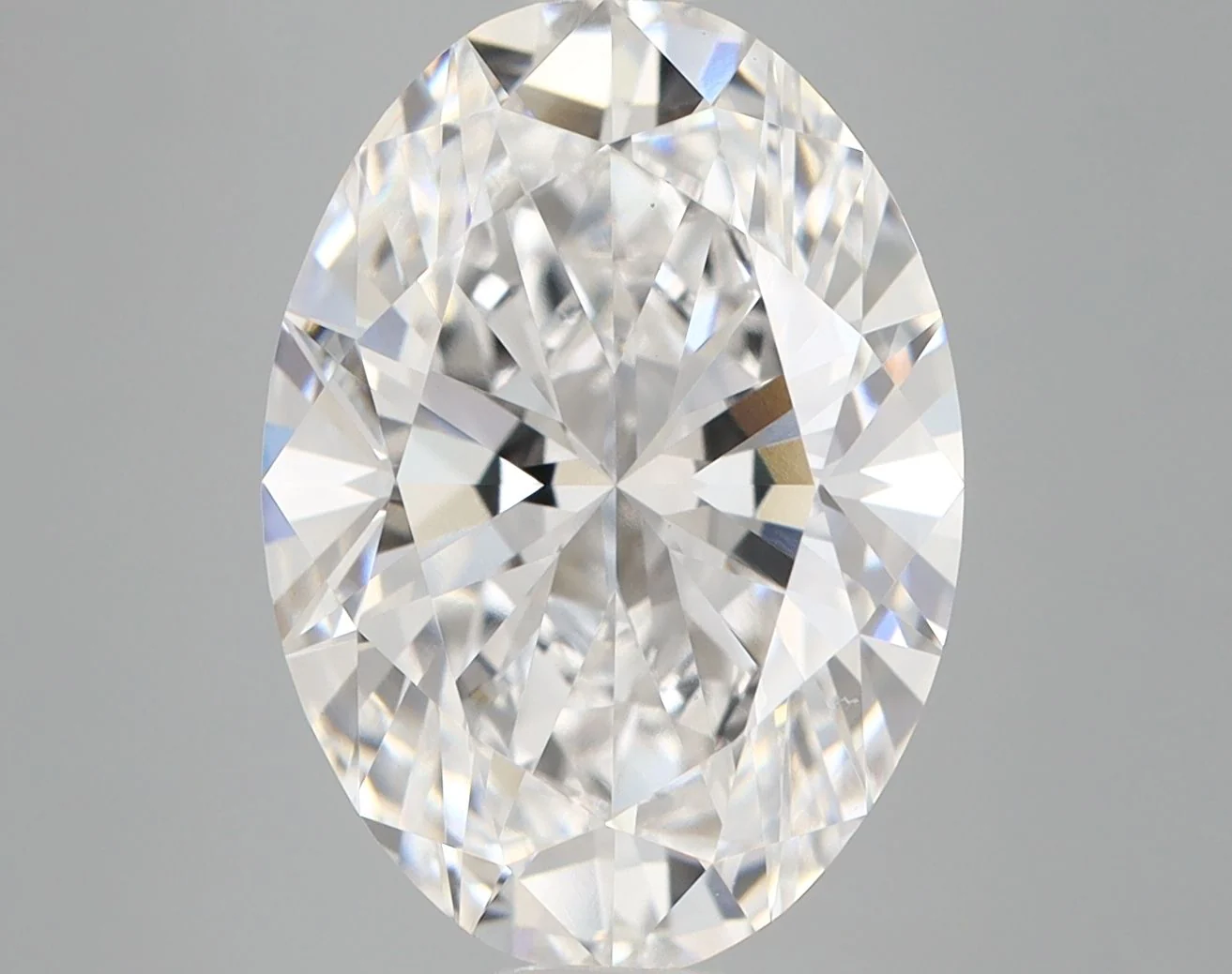 6.09 ct. D/VS1 Oval Lab Grown Diamond