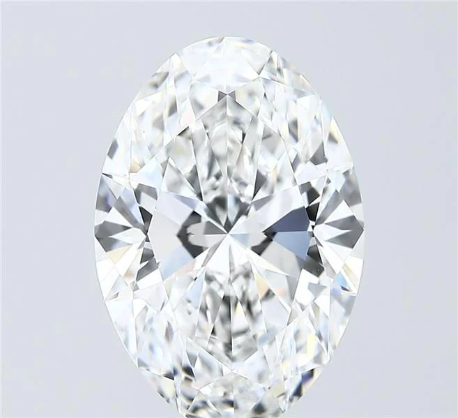 6.09 ct. E/VVS2 Oval Lab Grown Diamond