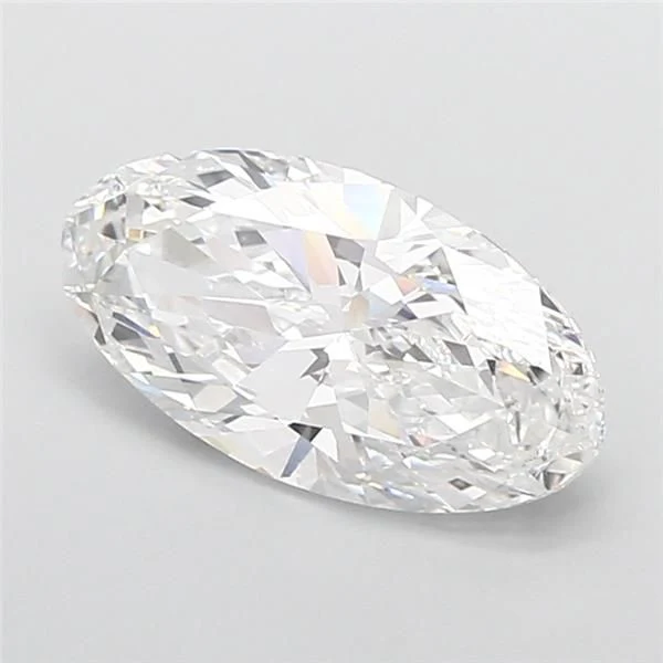 6.09 ct. F/VVS2 Oval Lab Grown Diamond