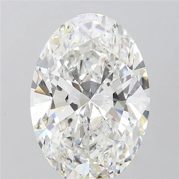 6.09 ct. F/VVS2 Oval Lab Grown Diamond