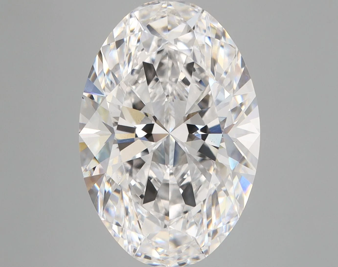 6.10 ct. D/VS1 Oval Lab Grown Diamond