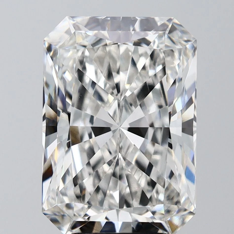 6.10 ct. F/VVS2 Radiant Lab Grown Diamond
