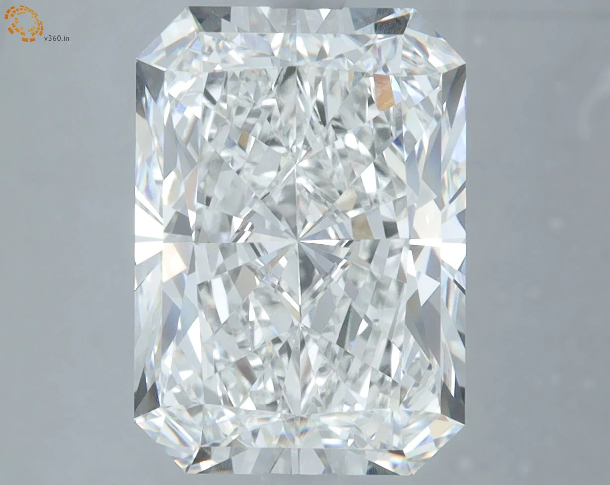 6.28 ct. E/VVS2 Radiant Lab Grown Diamond