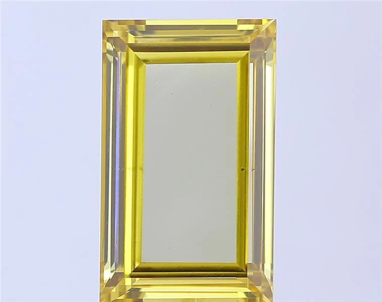 6.46 ct. Fancy Vivid Greenish Yellow/VS2 Other Lab Grown Diamond
