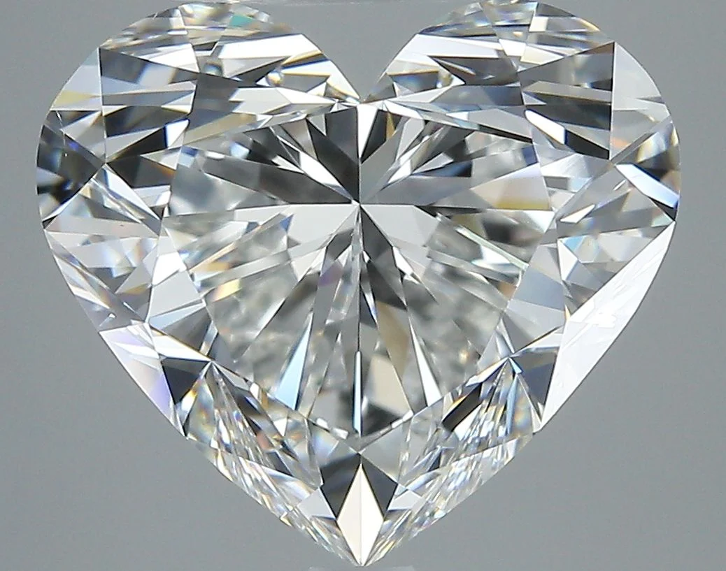 6.51 ct. G/VS2 Heart Diamond