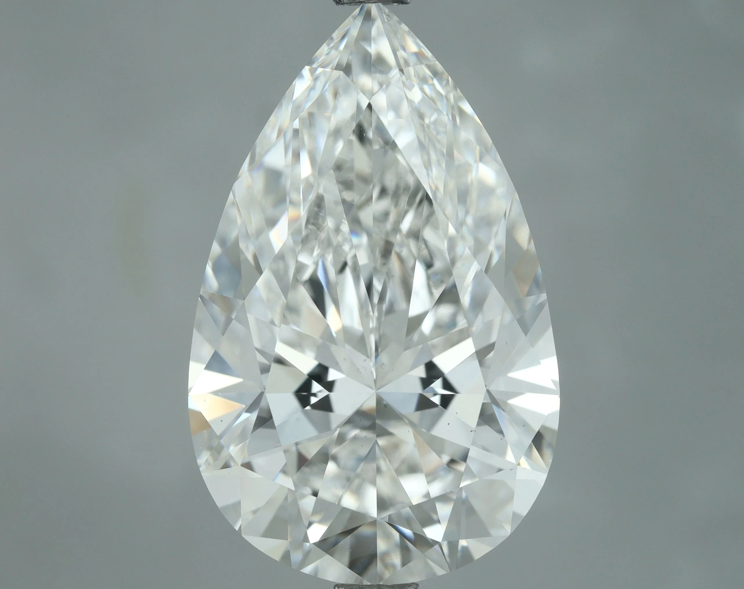 6.53 ct. F/VS1 Pear Lab Grown Diamond - Image 2
