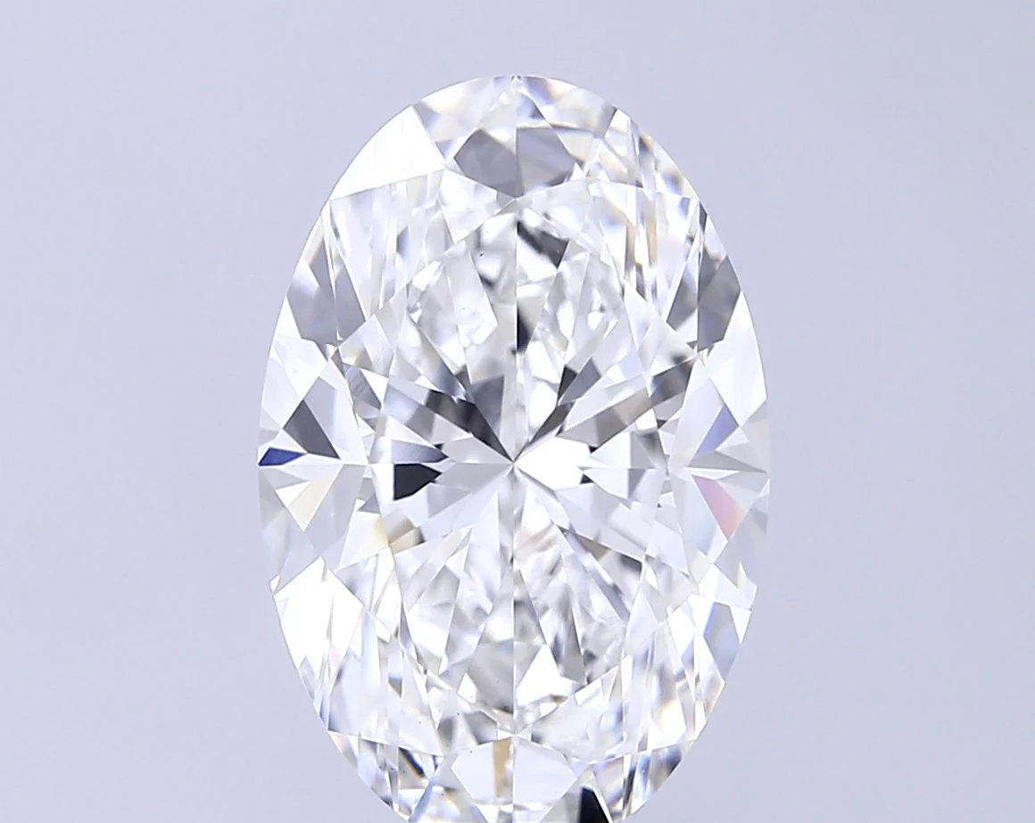 7.02 ct. E/VS1 Oval Lab Grown Diamond