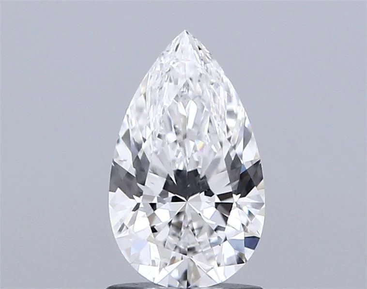 7.02 ct. F/VS1 Pear Lab Grown Diamond