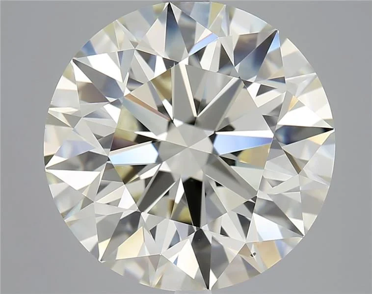 7.03 ct. L/VS2 Round Diamond