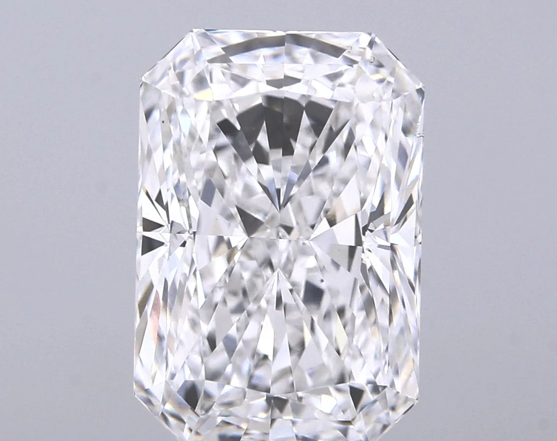 7.04 ct. F/VS1 Radiant Lab Grown Diamond