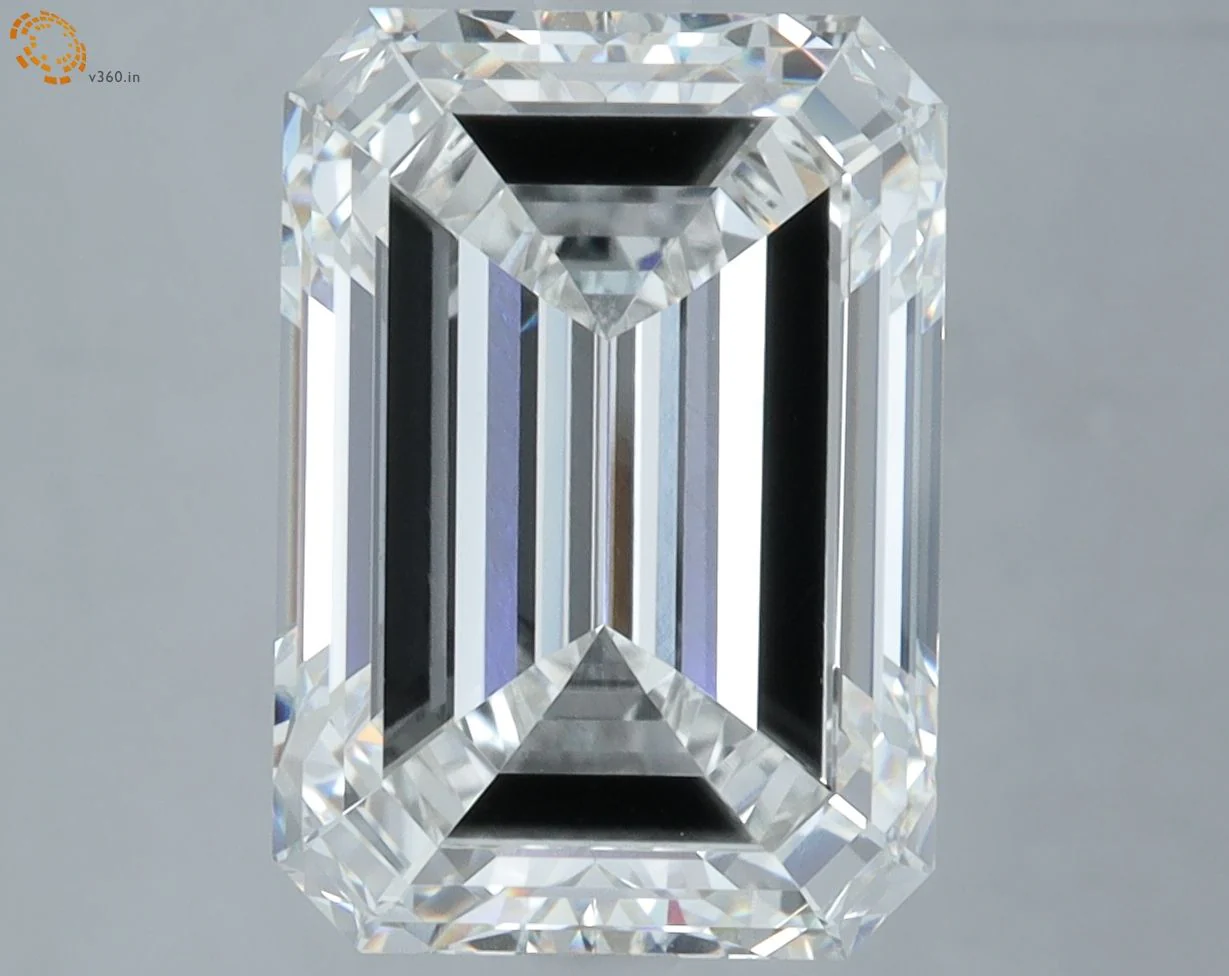 7.04 ct. F/VVS2 Emerald Lab Grown Diamond